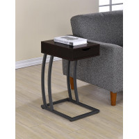 Coaster Furniture 900578 Accent Table with Power Outlet Cappuccino